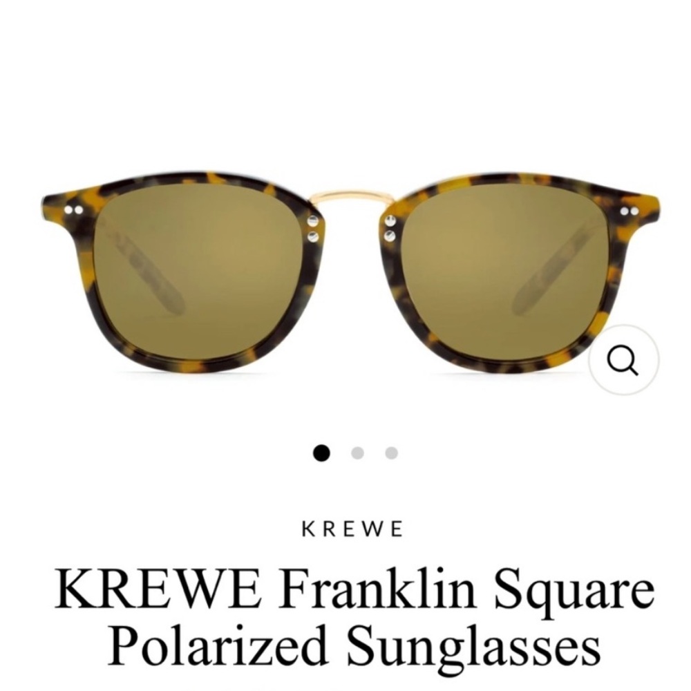 KREWE Franklin Square Polarized Sunglasses
